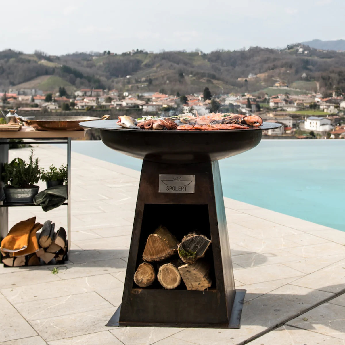 Spolert Saint Tropez 84cm Corten