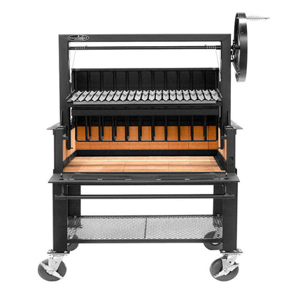 Pro Series Grill Argentino 36″ Hinterer Brasero auf Sockel