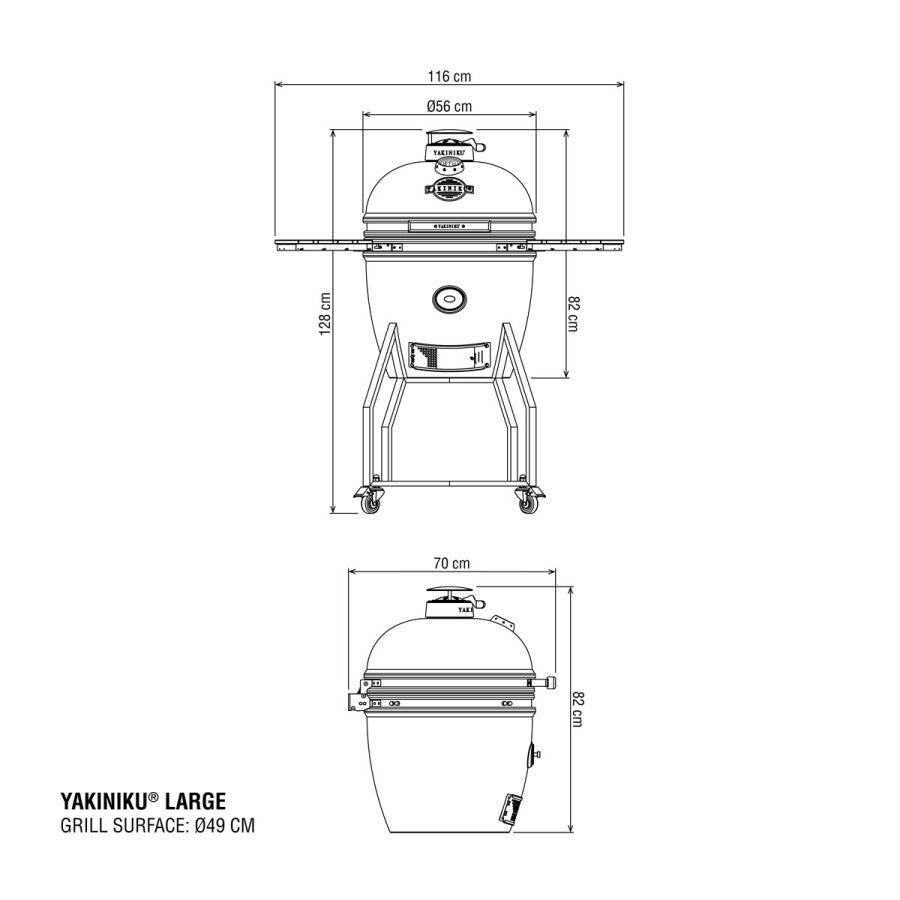 YAKINIKU® LARGE Kamado basic
